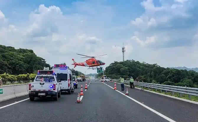 漳平高速公路汽车救援案例